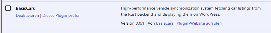 Plugin Installation