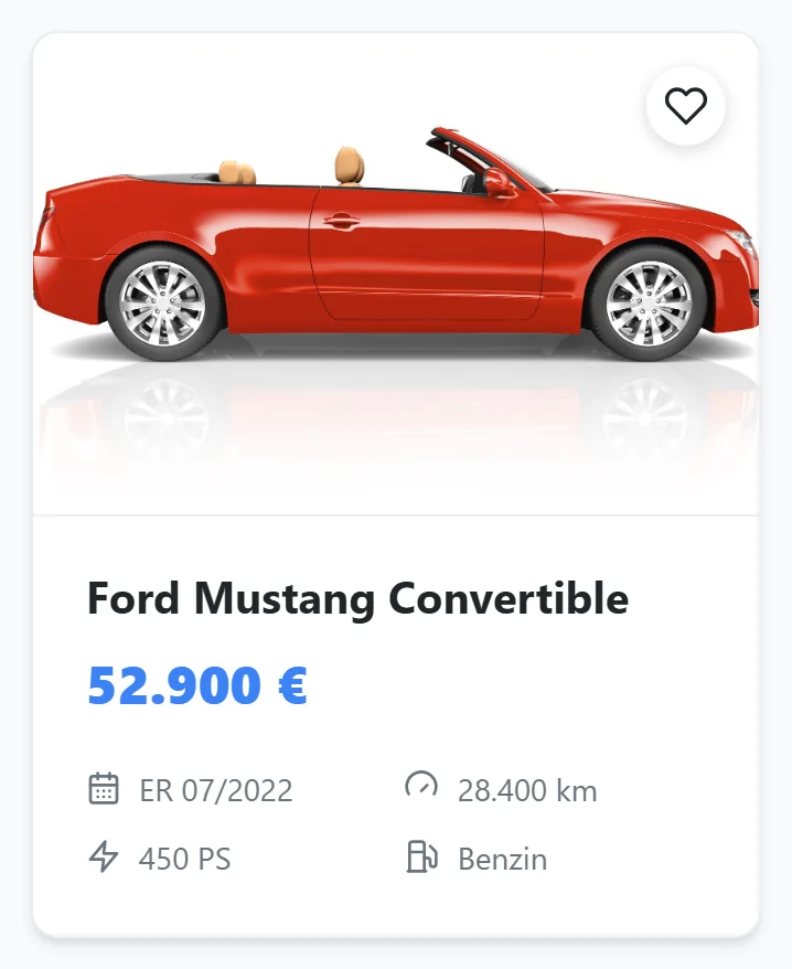 Fahrzeugkachel